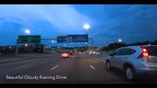 #Drive #WithMe - Cloudy Evening Drive Pretoria - Johannesburg | SOUTH AFRICA HIGHWAY DRIVE