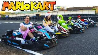 MARIO KART GÉANT EN VRAI !