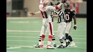 Deion Sanders vs Andre Rison Summary - The Fight! | NFL Highlights