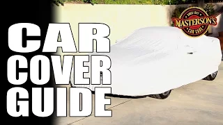 How To Properly Use Car Covers - Masterson's Car Care - California Car Cover