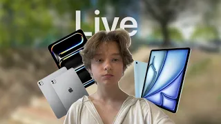 смотрю весеннюю презентацию apple 2024 - Грукен Live