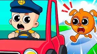 When Dad Is Away 😭 | Daddy Don't Leave Me | BabyPets Nursery Rhymes & Kids Song