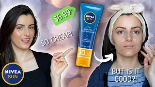 I BOUGHT THE CHEAPEST NIVEA SUNSCREEN: Here is what happened! Nivea Sun Face Sunscreen SPF 30 Review