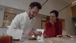 What's Cooking #5: Cédric Grolet Teaches Charlotte Collard How To Make the Apple Pie - L'OFFICIEL