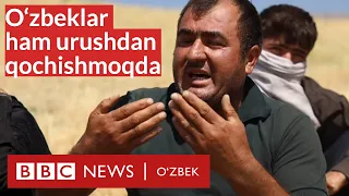 Ўзбеклар урушдан ярим пиёда Туркия томон қочишмоқда - BBC News O'zbek Afg‘oniston