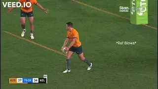 Clear evidence the ref was right, and Foley ignored multiple warnings