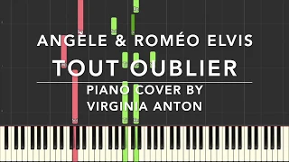 Tout oublier Angele & Romeo Piano Tutorial Instrumental Cover