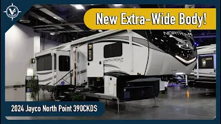 2024 Jayco North Point 390CKDS | Huge Tanks and Added Safety Features!