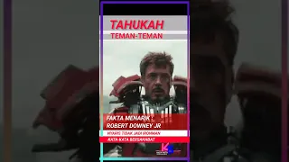 Hampir tidak menjadi Ironman! Fakta Menarik Robert Downey Jr #shorts