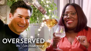 Mario Lopez & Sheryl Underwood Play Rose Pong! | Overserved | E!