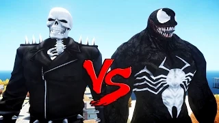 GHOST RIDER VS VENOM (Spiderman) - EPIC BATTLE