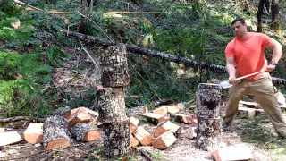 Basque Splitting Axe; My Favorite wood splitter.