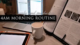 4am MORNING ROUTINE | Productive Morning Routine 2020 | TheStylishMed