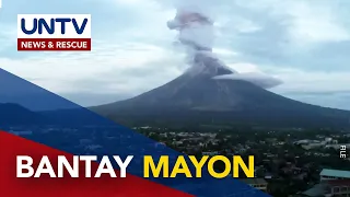 Pagtaas sa alert level 3 ng bulkan Mayon, pinaghahandaan ng Legazpi City LGU