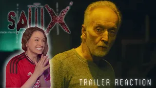 SAW X Trailer Reaction | screamed so hard I blew out my mic!!!