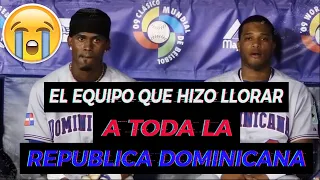 EL EQUIPO QUE HIZO LLORAR A TODA LA REPÚBLICA DOMINICANA / CLÁSICO MUNDIAL 2009 /  HOLANDA VS RD