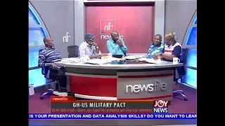 GH-US Military Pact - Newsfile on JoyNews (7-4-18)