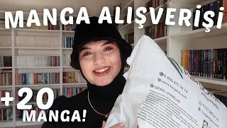 BÜYÜK MANGA ALIŞVERİŞİ | +20 Manga!