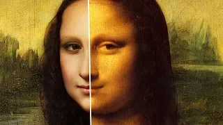 how MONA LISA looked in REAL LIFE