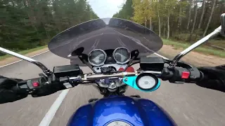 Осенний прохват на  YAMAHA XJR1300