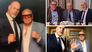 RAY WINSTONE & EDDIE RICHARDSON " I'm OLD SCHOOL, show  RESPECT " . Ray talks about Fury v Usyk