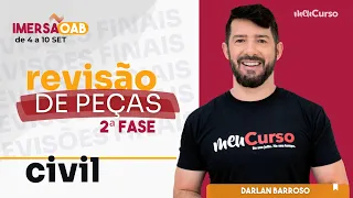 Imersão OAB 2ª Fase 38º Exame de ordem | Revisão de Peças Civil - MeuCurso AO VIVO