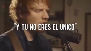 Ed Sheeran - Afire Love Sub. Español Acoustic Version