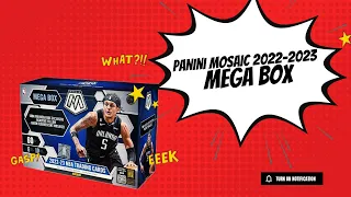 Mega Box Reveal: Panini Mosaic Basketball 2022-2023 Pack Opening!