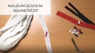 [VIDEO NÁVOD] Navlékání jezdce na nekonečný zip