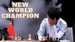 Ding Liren gets Emotional after becoming New World Champion