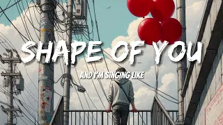 Ed Sheeran - Shape of You (Letras/Lyrics)