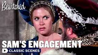 Samantha's Engagement To Henry VIII | Bewitched