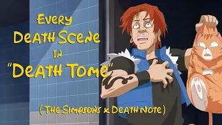 Every Death Scene in Simpsons 'Death Note' (Death Tome)