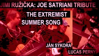 Jimi Ružička ft. Ján Sýkora & Lucas Perny: Joe Satriani Tribute - Extremist and Summer Song  LIVE