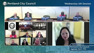 City Council 2022-09-21 AM Session