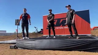 LIVE BROADCAST: 2021 KTM Racing Team Launch