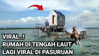 VIRAL..! RUMAH DI TENGAH LAUT PENUH IKAN YANG LAGI VIRAL DI JAWA TIMUR