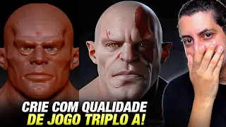 Como criar personagens com QUALIDADE TRIPLO A com Zbrush e Character Creator - Workflow completo