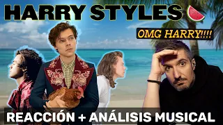 HARRY STYLES 🍉 | Productor musical 🎧 reacciona y analiza