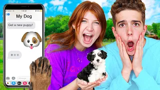 I let my DOG control my DATE NIGHT! *Adorable😍*