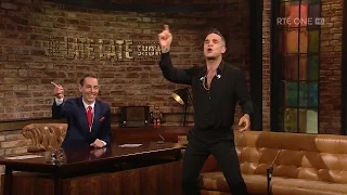 Robbie Williams knows how to make an entrance! | The Late Late Show | RTÉ One