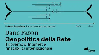 Geopolitica della Rete. Il governo di Internet e l’instabilità internazionale - Dario Fabbri