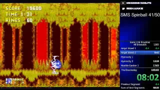 Sonic 3 & Knuckles - All Emeralds speed run [59:02 RTA-TB]