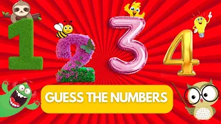 Learn 1 to 10 Numbers in English | 123 Number Names  |1234 Counting for Kids | colorful Cartoons