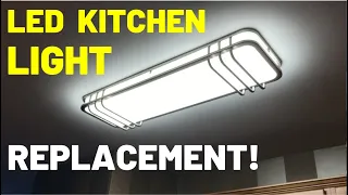 LED Ceiling Light Replacement -- FULL INSTALL!