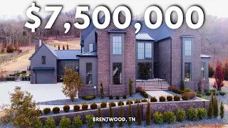 Inside a $7,500,000 New Construction in Brentwood, TN