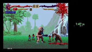 Primal Rage speedrun Sega 32x (retimed and verified at 3m 24s)