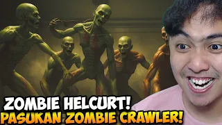 ZOMBIE HELCURT MLBB ZOMBIE CRAWLER TERDEWA! - Zombie Night Terror Indonesia #5