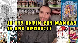 Bilan lectures + achats et votes du public , des mangas que je lis 15 ans après !!!