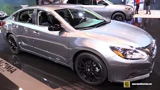 2017 Nissan Altima SR Midnight Edition - Exterior and Interior Walkaround - 2017 Chicago Auto Show